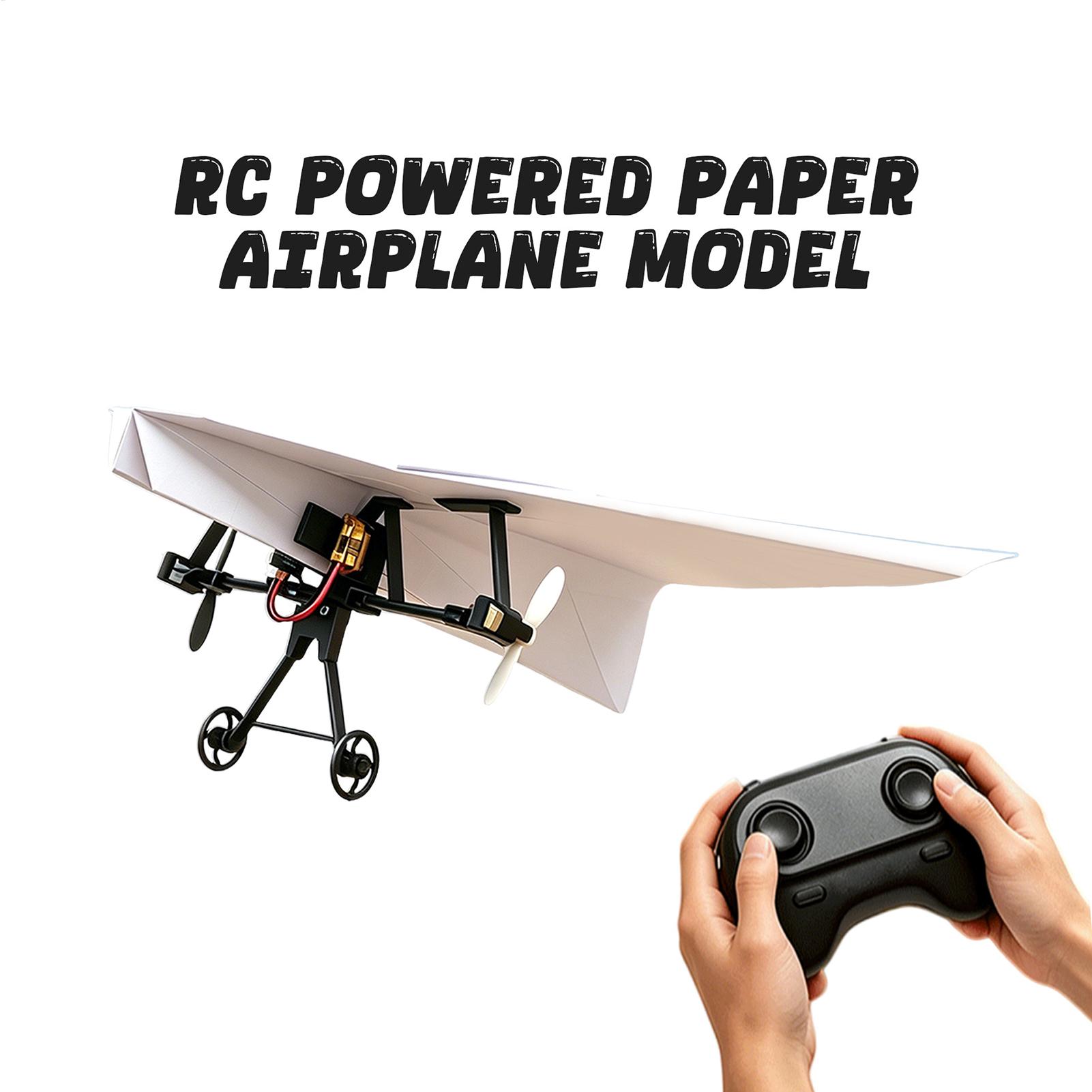 RC Paper Airplane Kit DIY Airc - Outdoor Power Lead 리뷰 및 가격