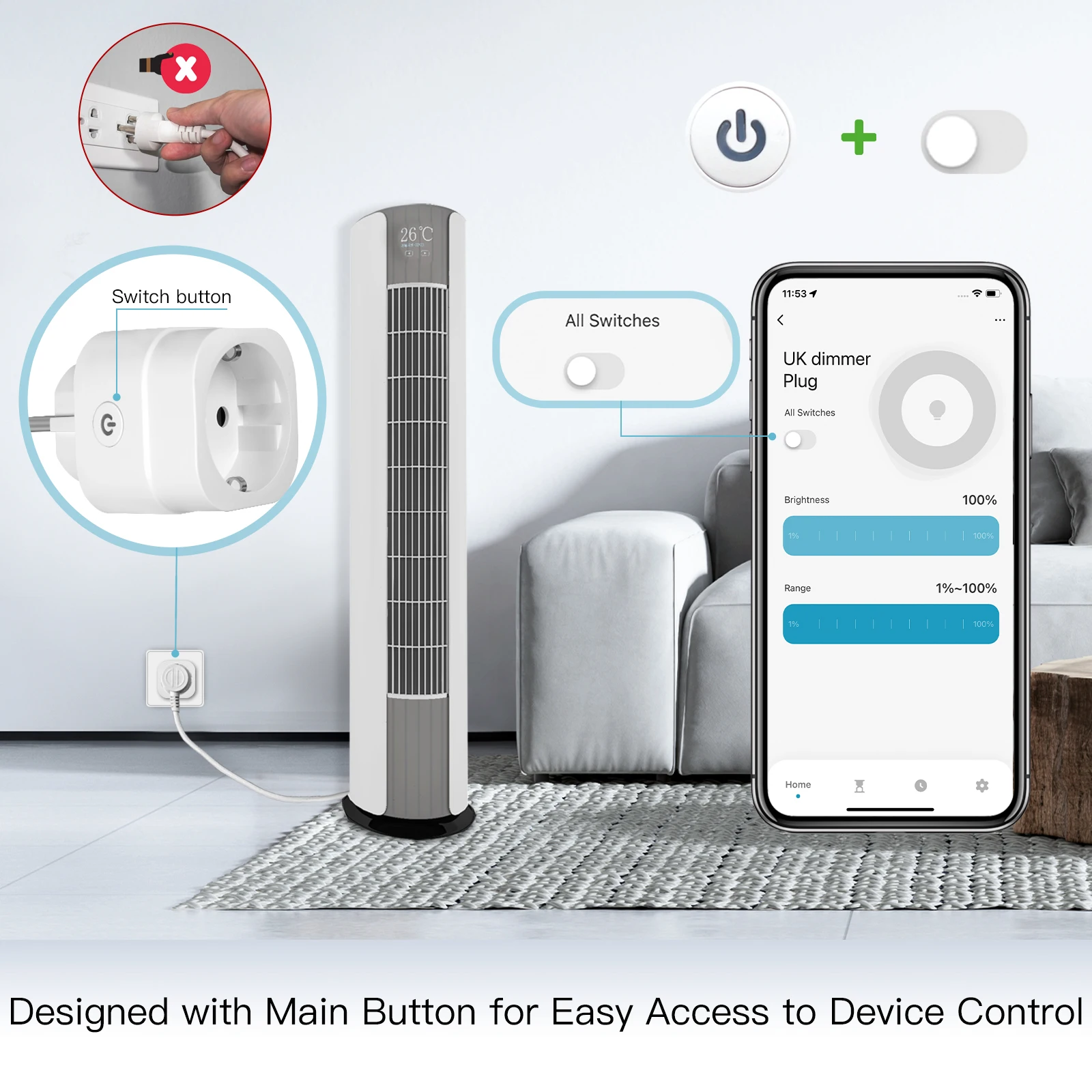 MOES Tuya WiFi Smart Plug Dimm - Outdoor Power Timer 리뷰 및 가격