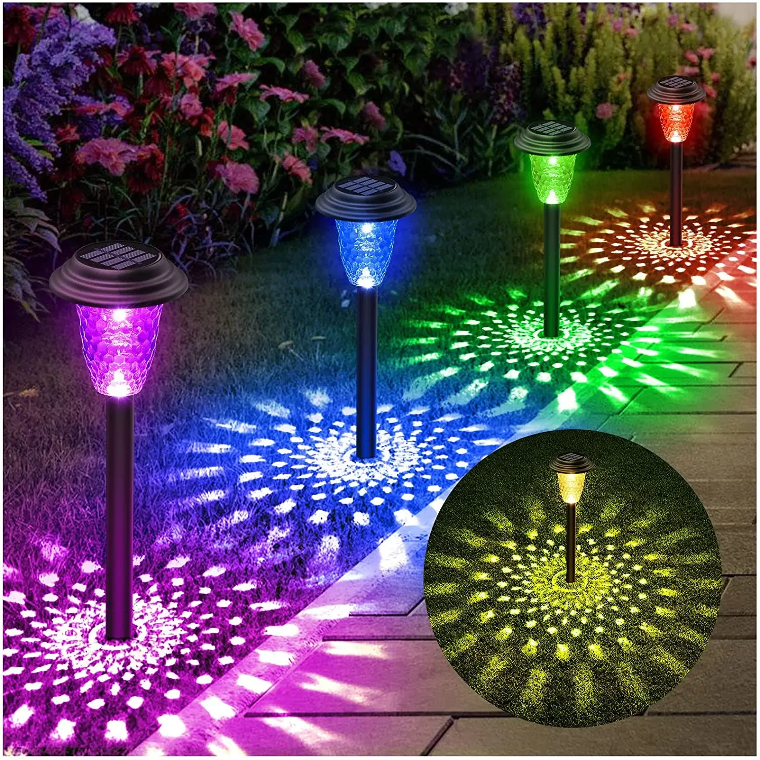 Solar Pathway Lights Outdoor S - Outdoor Power Outlet Solar 리뷰 및 가격