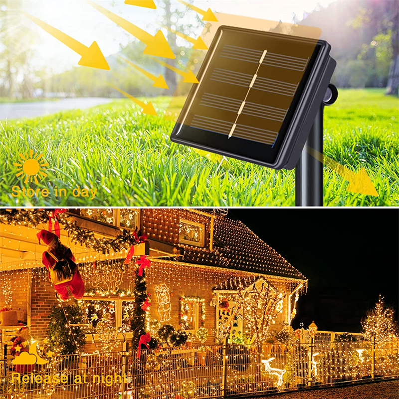 Solar String Light Outdoor Wat - Outdoor Power For Christmas Lights 리뷰 및 가격