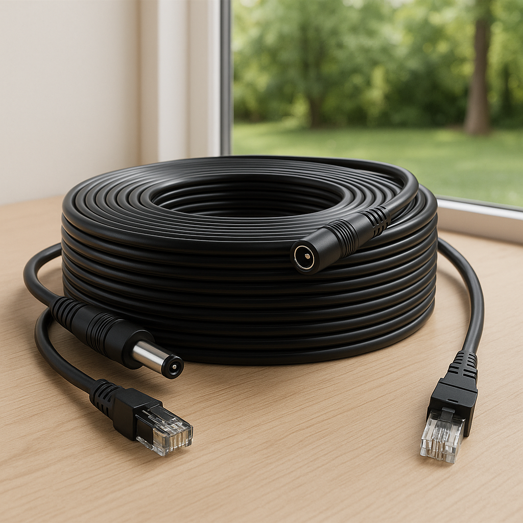 PoE Extension Cable with DC Po - Outdoor Power Lead 리뷰 및 가격