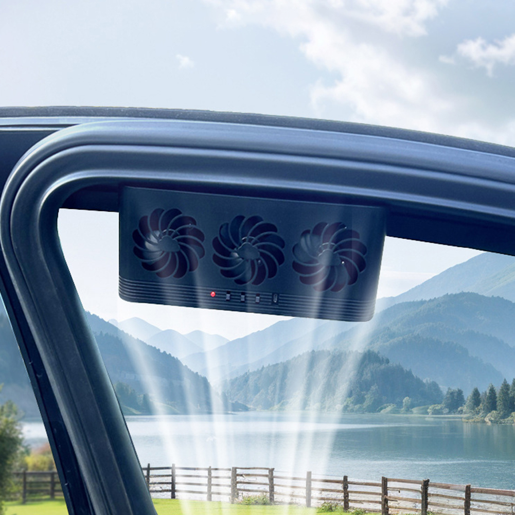 Solar Powered Car Exhaust Fan  - Outdoor Power Vent 리뷰 및 가격