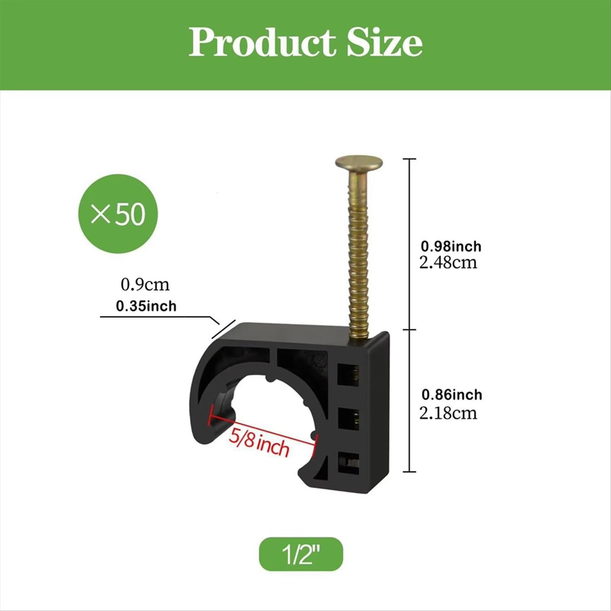 Reliable- 1/2 Inch Pipe Clamp  - Outdoor Power Vent 리뷰 및 가격