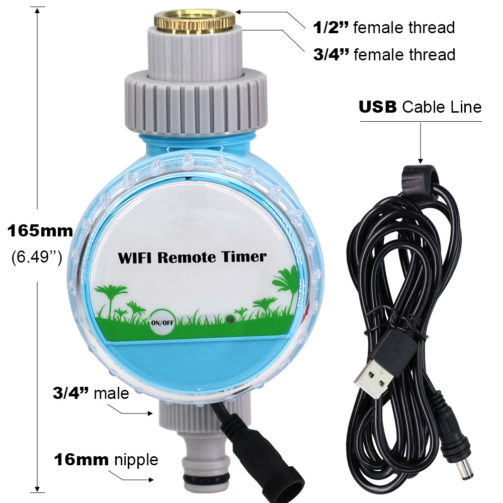 WiFi Wireless Garden Water Tim - Outdoor Power Timer 리뷰 및 가격