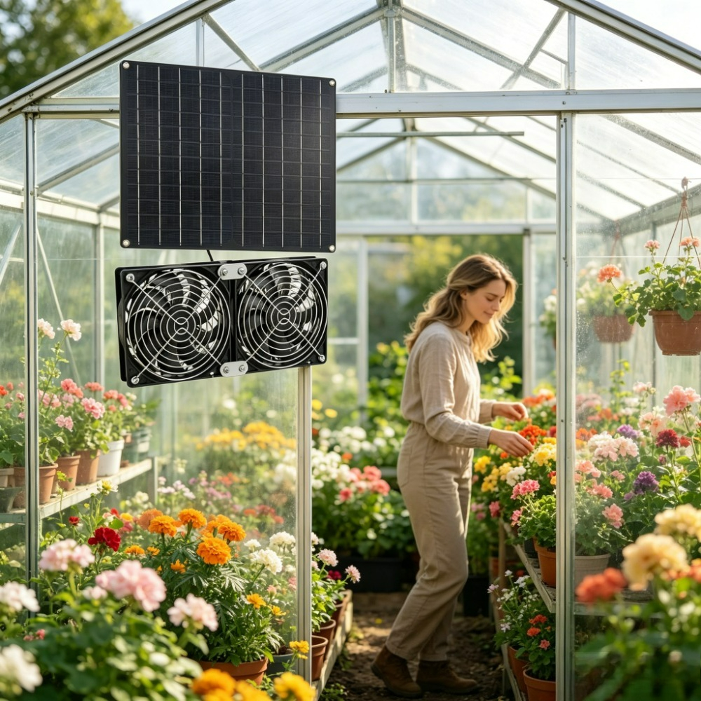 Durable IPX7 Waterproof Solar  - Outdoor Power Vent 리뷰 및 가격