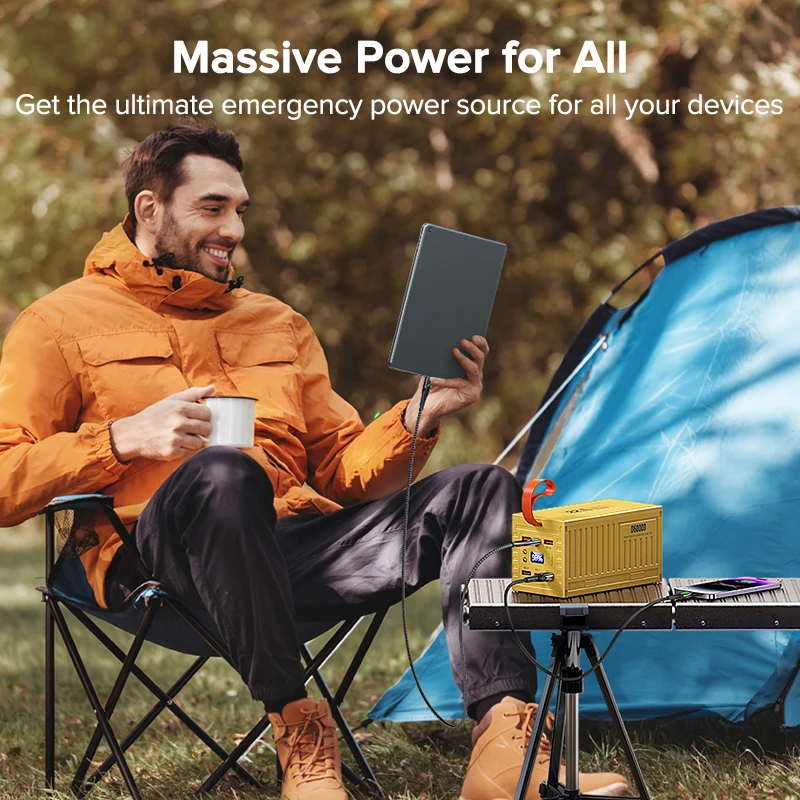 QOOVI 60000mAh Power Bank 22.5 - Outdoor Power Lead 리뷰 및 가격